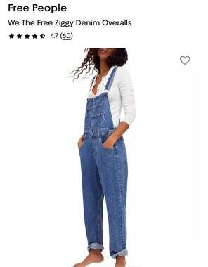 We The Free Ziggy Denim Overalls